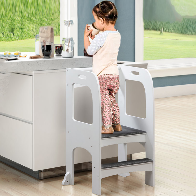 Kitchen step stool deals chair